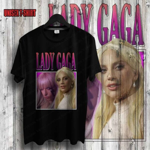 Lady Gaga T Shirt Music Singer Merch