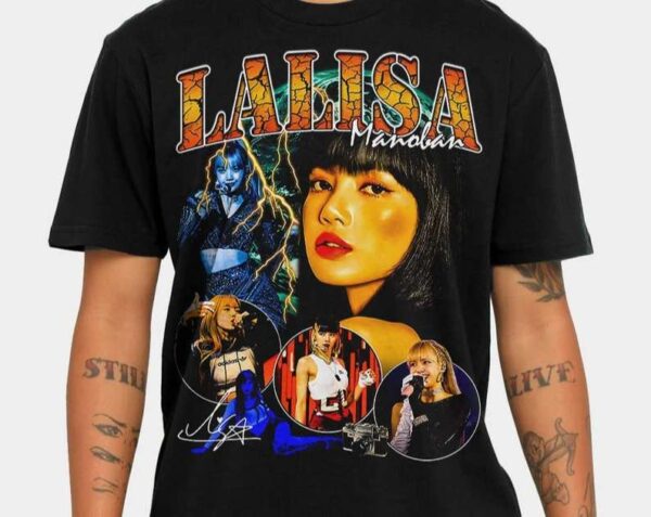 Lalisa Blackpink T Shirt Music