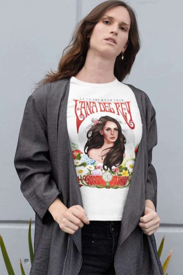 Lana Del Rey Tour T Shirt Music