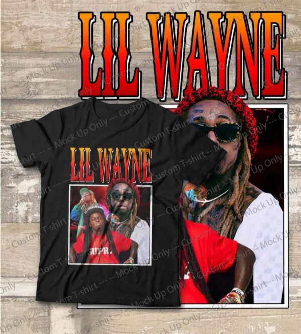 Lil Wayne T Shirt Music Rapper Merch