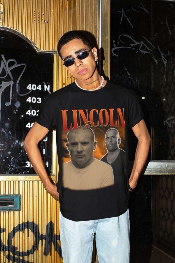 Lincoln Burrows Prison Break T Shirt