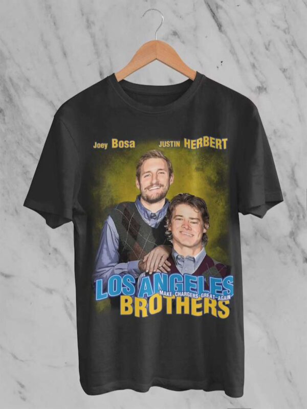 Los Angeles Brothers Joey Bosa x Justin Herbert T Shirt