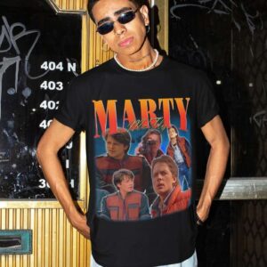 Marty McFly T Shirt Back to the Future
