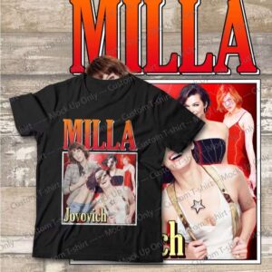 Milla Jovovich T Shirt Film Actor