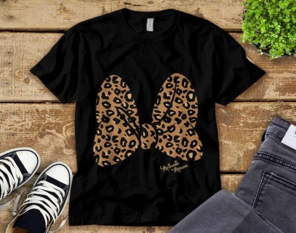 Minnie Mouse Leopard Disney T Shirt
