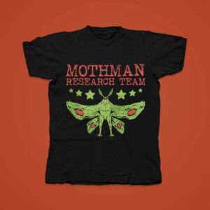 Mothman Research Team T Shirt Cryptozoology