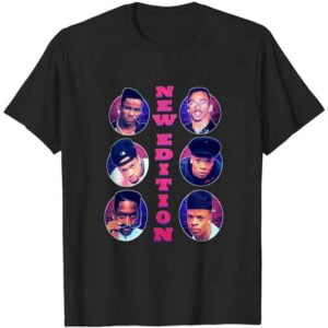 New Edition 44th Anniversary 1978 2022 Thank You For The Memories Signatures T Shirt