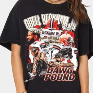 Odell Beckham Jr. Cleveland Browns T Shirt American Football