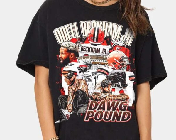 Odell Beckham Jr. Cleveland Browns T Shirt American Football