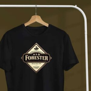 Old Forester T Shirt Americas 1st Bottled Bourbon Est 1870