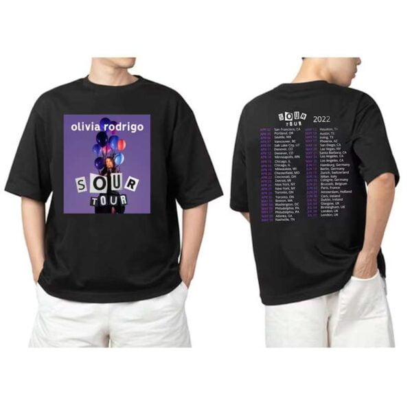 Olivia Rodrigo Sour Tour 2022 Shirt