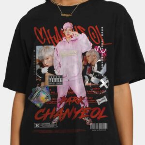 Park chanyeol EXO T Shirt Rapper