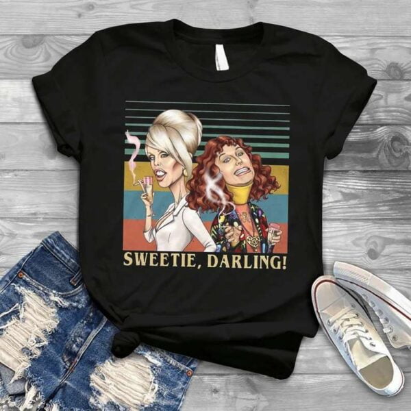 Patsy And Edina Sweetie Darling T Shirt