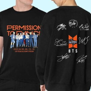 Permission To Dance BTS 2022 Tour T Shirt Merch