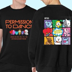 Permission To Dance Shirt BTS Tour 2022