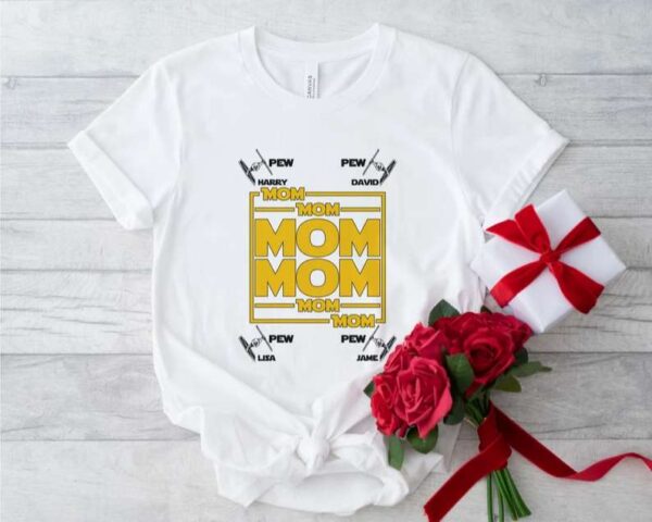 Pew Pew Mom Star Wars T Shirt