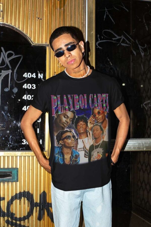 Playboi Carti T Shirt Rap Rapper Music Merch
