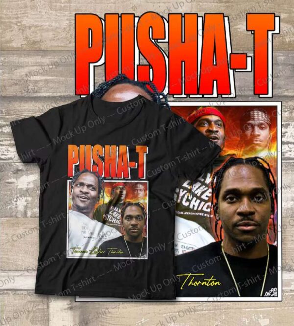 Pusha T T Shirt Rapper Music Rap