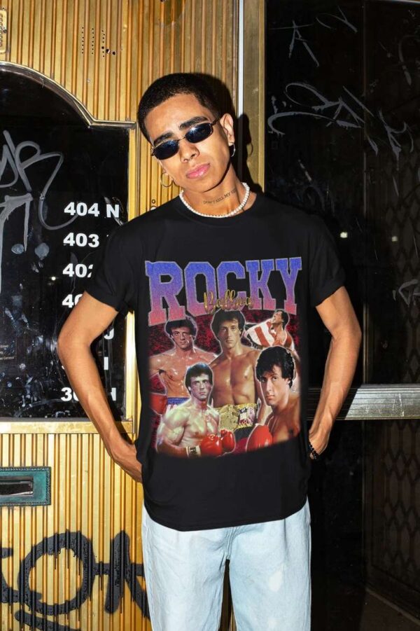 Rocky Boxing T Shirt Rocky Balboa
