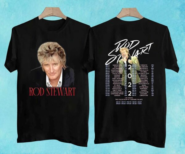 Rod Stewart 2022 Concert Tour T Shirt