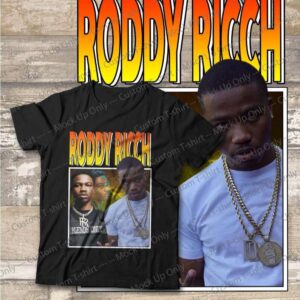 Roddy Ricch T Shirt Music Rapper Rap