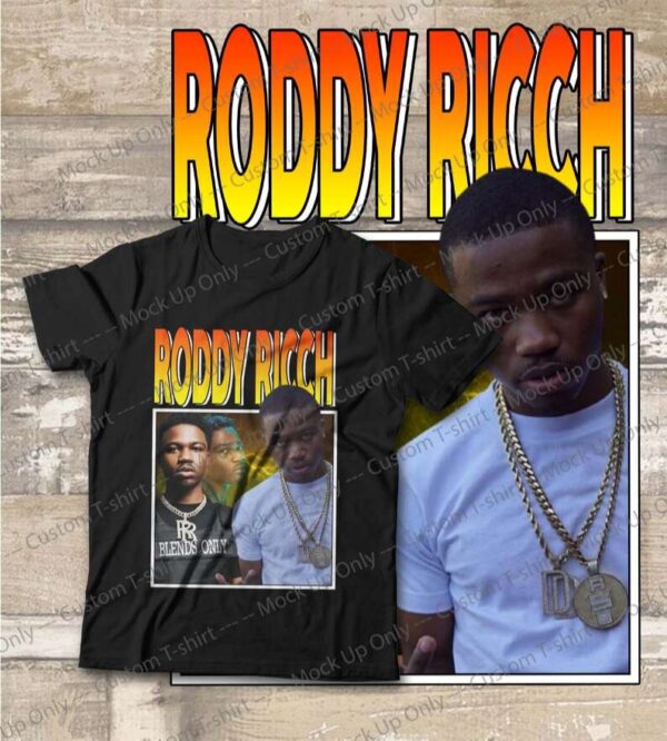 Roddy Ricch T Shirt Music Rapper Rap