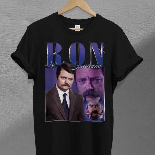 Ron Swanson T Shirt Parks and Recreation TV Series