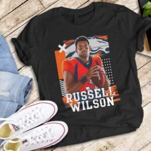 Russell Wilson T Shirt Denver Football