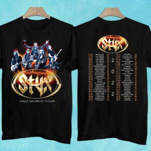 STYX 2022 World Concert Tour T Shirt
