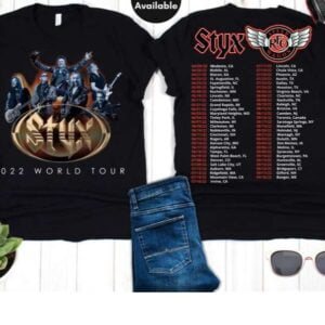 STYX World Tour 2022 T Shirt