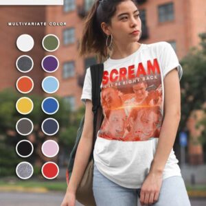 Scream T Shirt Movie Scary Horror