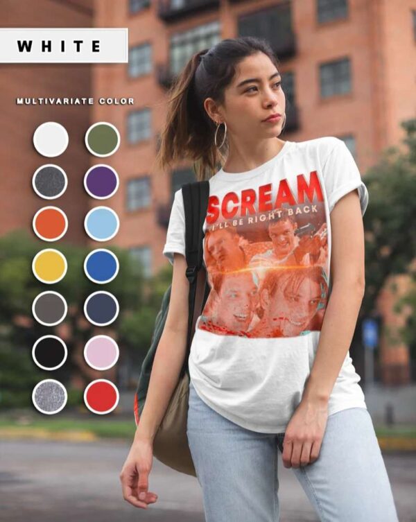 Scream T Shirt Movie Scary Horror