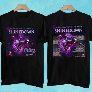 Shinedown The Revolutions Live Tour 2022 T Shirt