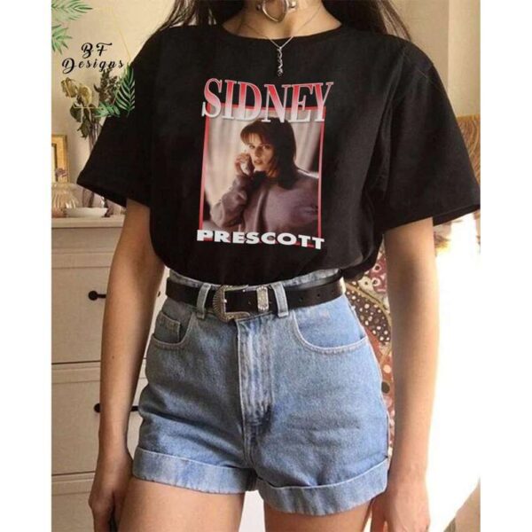 Sidney Prescott Scream Movie T Shirt