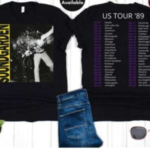 Soundgarden Louder Than Love 89 Tour T Shirt