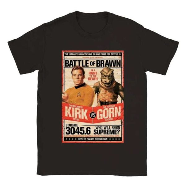 Star Trek Kirk vs Gorn T Shirt