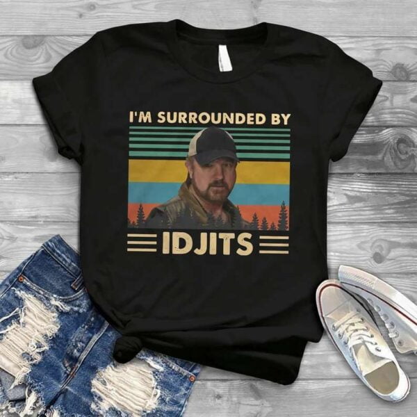Supernatural Im Surrounded By Idjits T Shirt