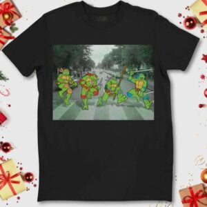 Teenage Mutant Ninja Turtles Abbey Road T Shirt