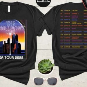 The Avalanches 2022 North American Tour T Shirt Music