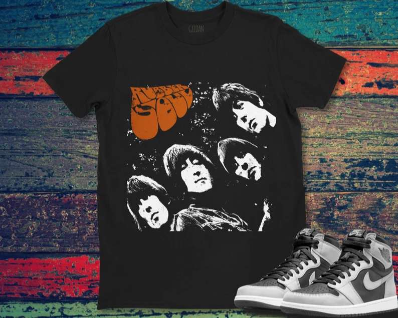 The Beatles Rubber Soul Rock Band T Shirt Online Fashion Shopping