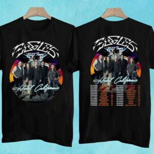 The Eagles Hotel California 2022 Tour Merh T Shirt