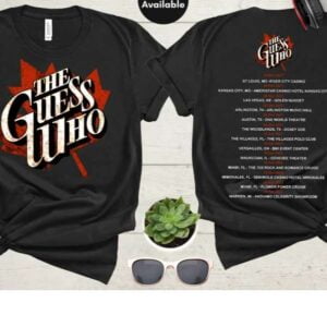 The Guess Who American Tour 2022 T Shirt
