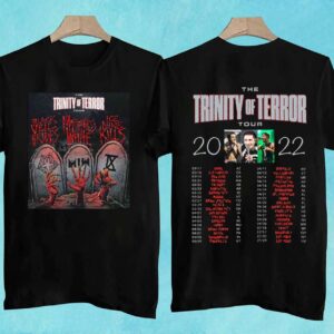 The Trinity of Terror 2022 Concert Tour T Shirt