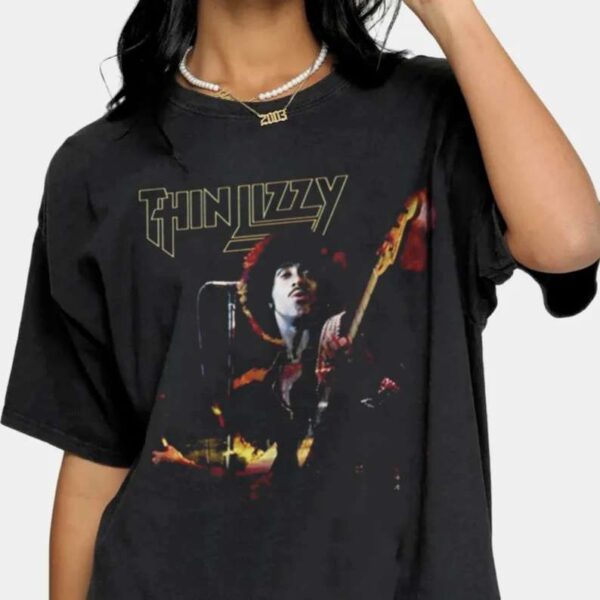 Thin Lizzy Irish Rock Band T Shirt