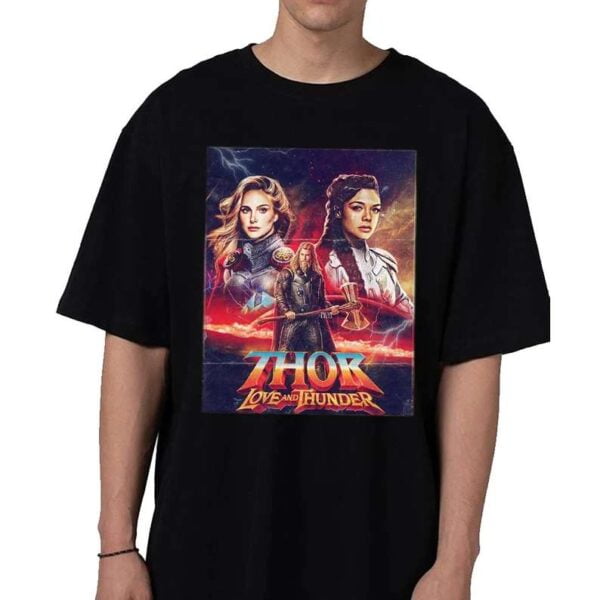 Thor Love And Thunder T Shirt Chris Hemsworth Natalie Portman