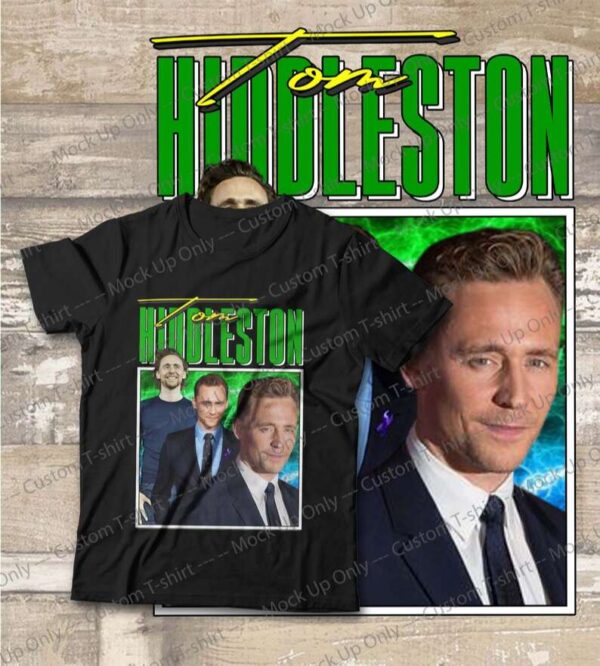 Tom Hiddleston T Shirt Film Actor Merch