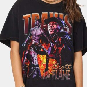 Travis Scott T Shirt Music Rap