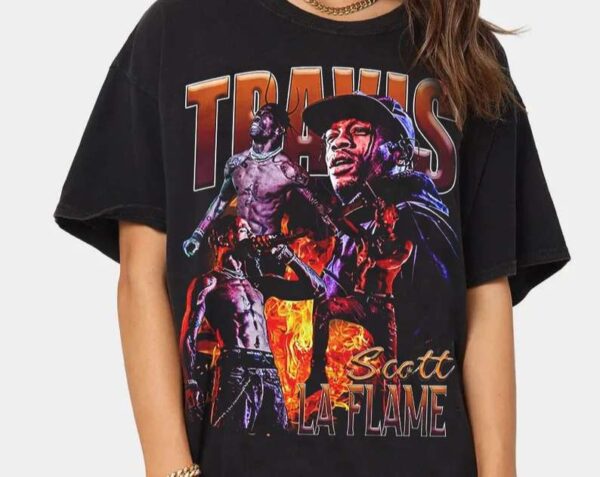Travis Scott T Shirt Music Rap