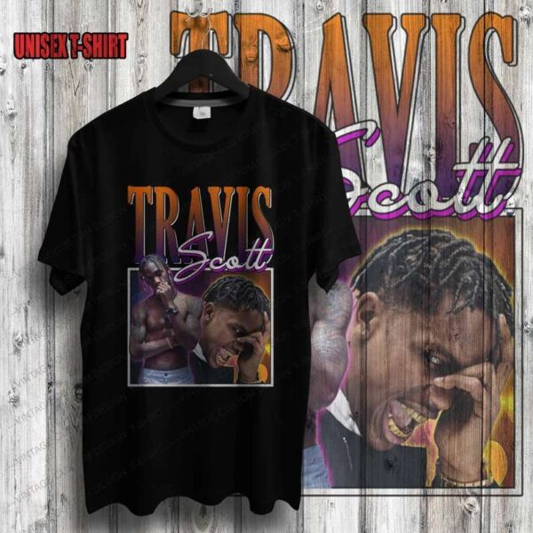 Travis Scott T Shirt Music Rapper