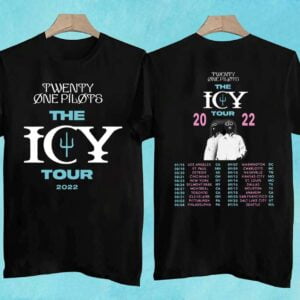 Twenty One Pilots 2022 The ICY Concert Tour T Shirt